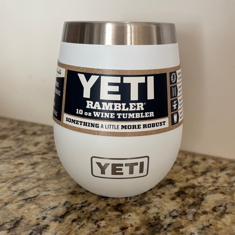 New! Yeti Wine Tumbler